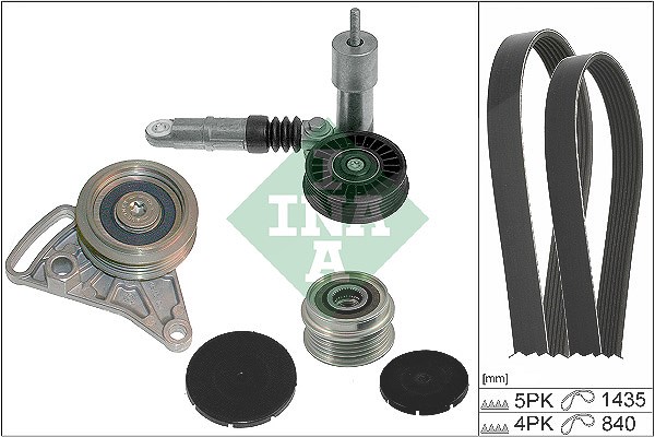 Schaeffler Ina Keilrippenriemensatz [Hersteller-Nr. 529052320] für Audi