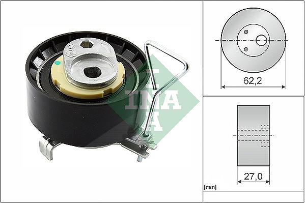 Schaeffler Ina Spannrolle, Zahnriemen [Hersteller-Nr. 531092810] für Volvo, Polestar