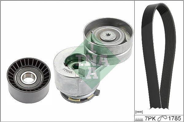 Schaeffler Ina Keilrippenriemensatz [Hersteller-Nr. 529045310] für Renault