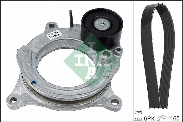 Schaeffler Ina Keilrippenriemensatz [Hersteller-Nr. 529048810] für BMW