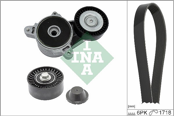 Schaeffler Ina Keilrippenriemensatz [Hersteller-Nr. 529051510] für Jeep, Mitsubishi, Dodge