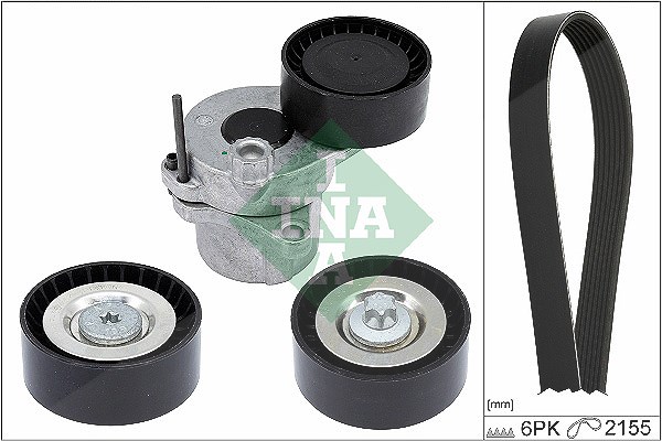 Schaeffler Ina Keilrippenriemensatz [Hersteller-Nr. 529047910] für Mercedes-Benz