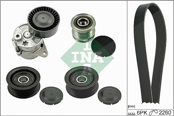 Schaeffler Ina Keilrippenriemensatz [Hersteller-Nr. 529011521] für Mercedes-Benz