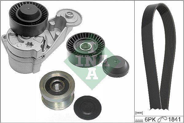Schaeffler Ina Keilrippenriemensatz [Hersteller-Nr. 529048020] für Volvo