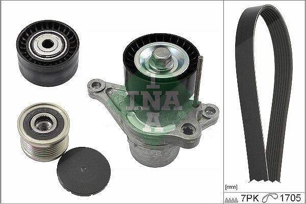 Schaeffler Ina Keilrippenriemensatz [Hersteller-Nr. 529042320] für Opel, Renault, Vauxhall, Nissan