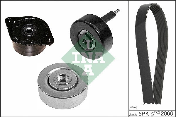 Schaeffler Ina Keilrippenriemensatz [Hersteller-Nr. 529041410] für BMW