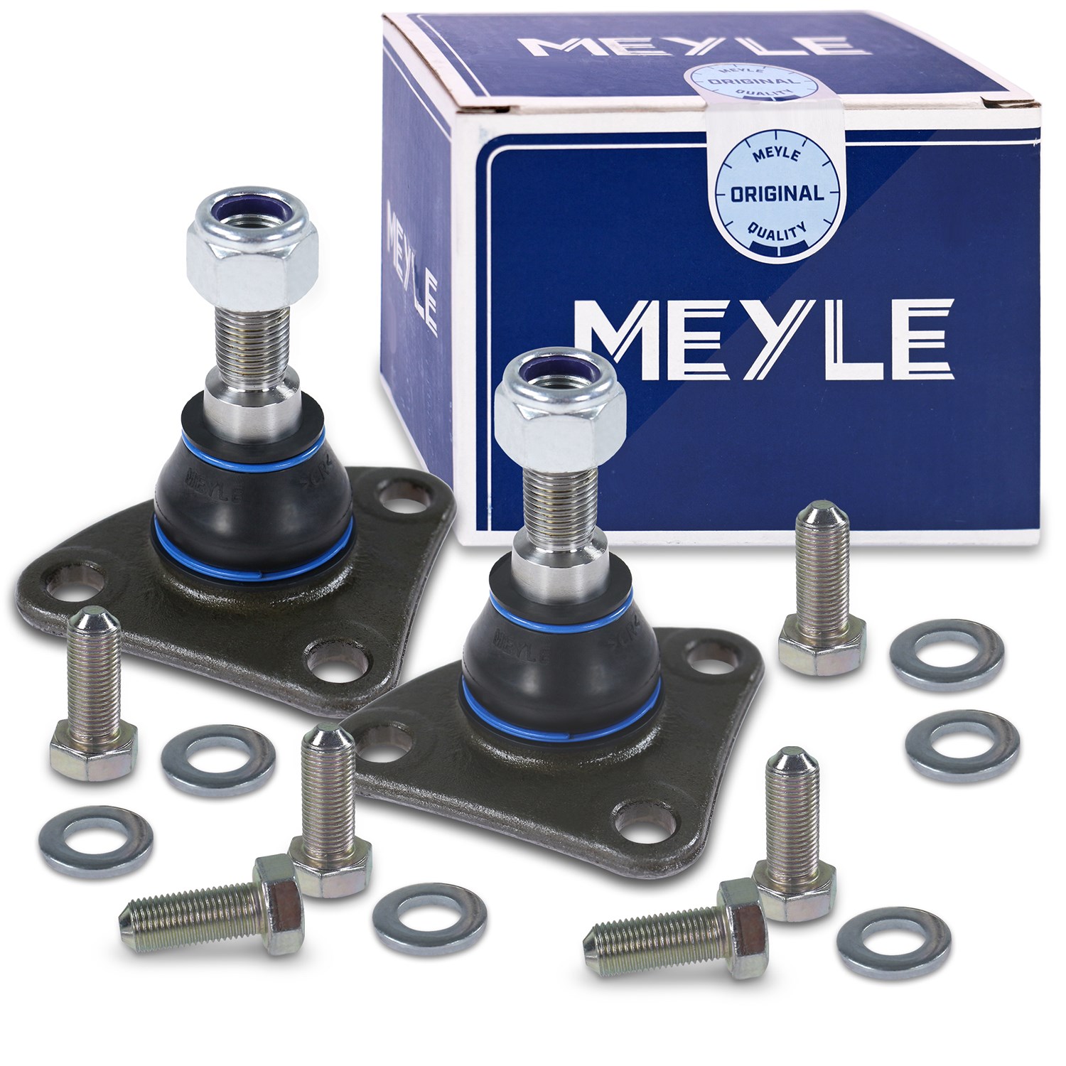 Meyle 2x Trag-/Führungsgelenk vorne unten [Hersteller-Nr. 11-160100014] für Citroën, Peugeot, Fiat