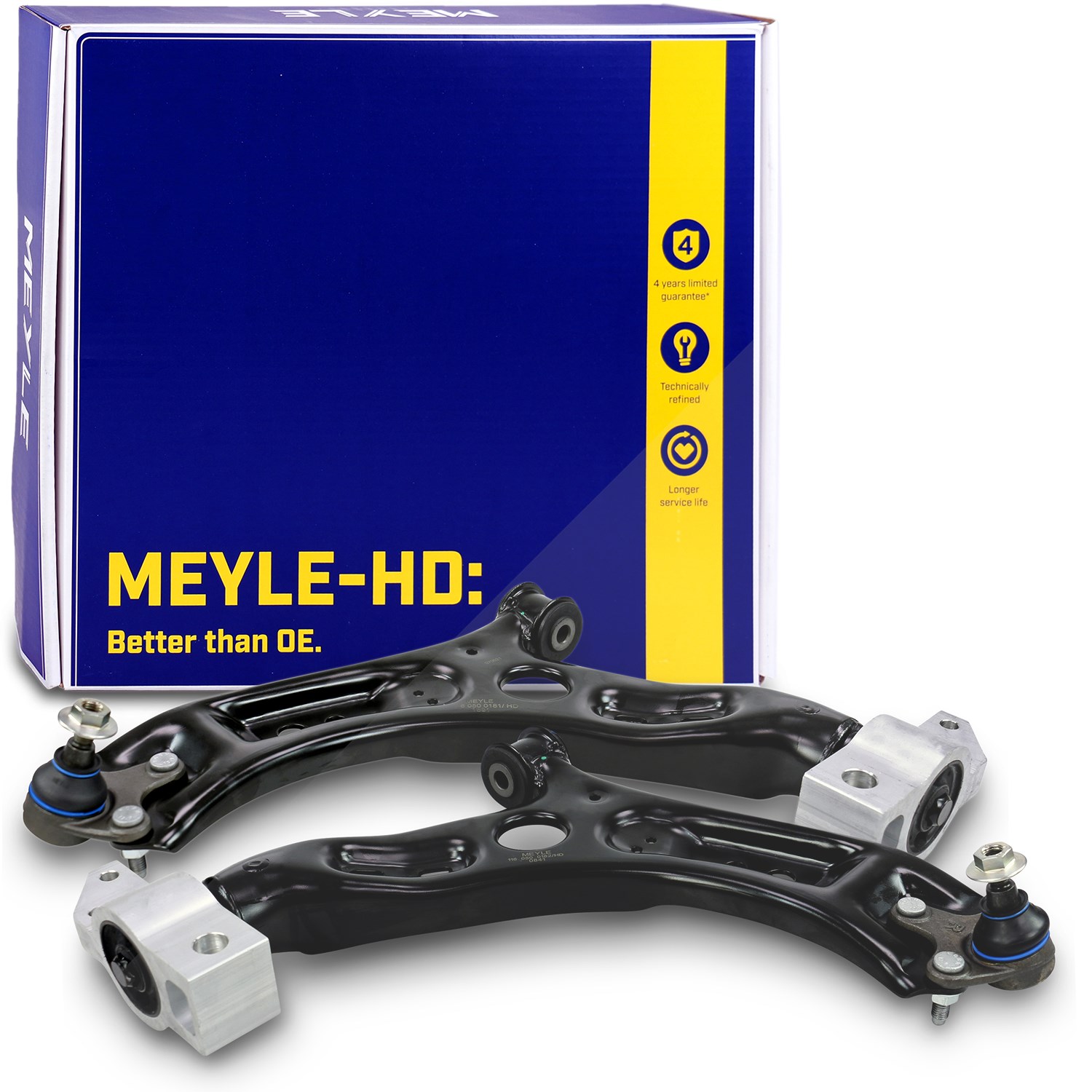 Meyle 2x Querlenker vorne [Hersteller-Nr. 40440167] für VW, Skoda, Audi, Seat