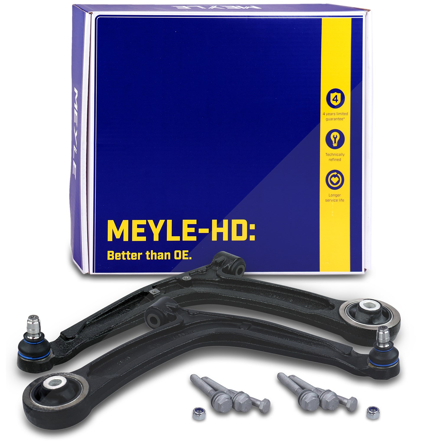 Meyle 2x Querlenker vorne [Hersteller-Nr. 40440187] für Fiat, Ford, Abarth