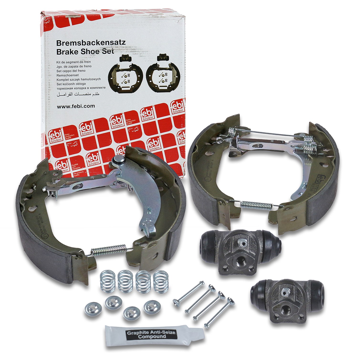 Febi Bilstein Bremsbackensatz [Hersteller-Nr. 37237] für Dacia, Renault