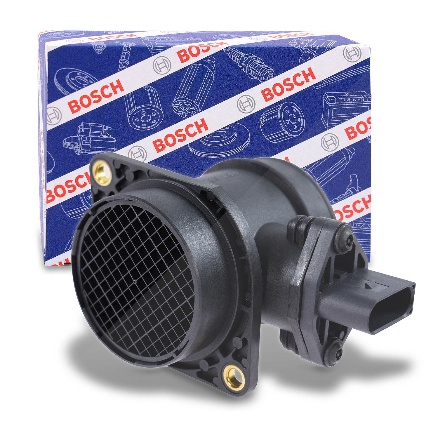 Bosch Luftmassenmesser [Hersteller-Nr. 0280218373] für Seat, Skoda, Audi, VW