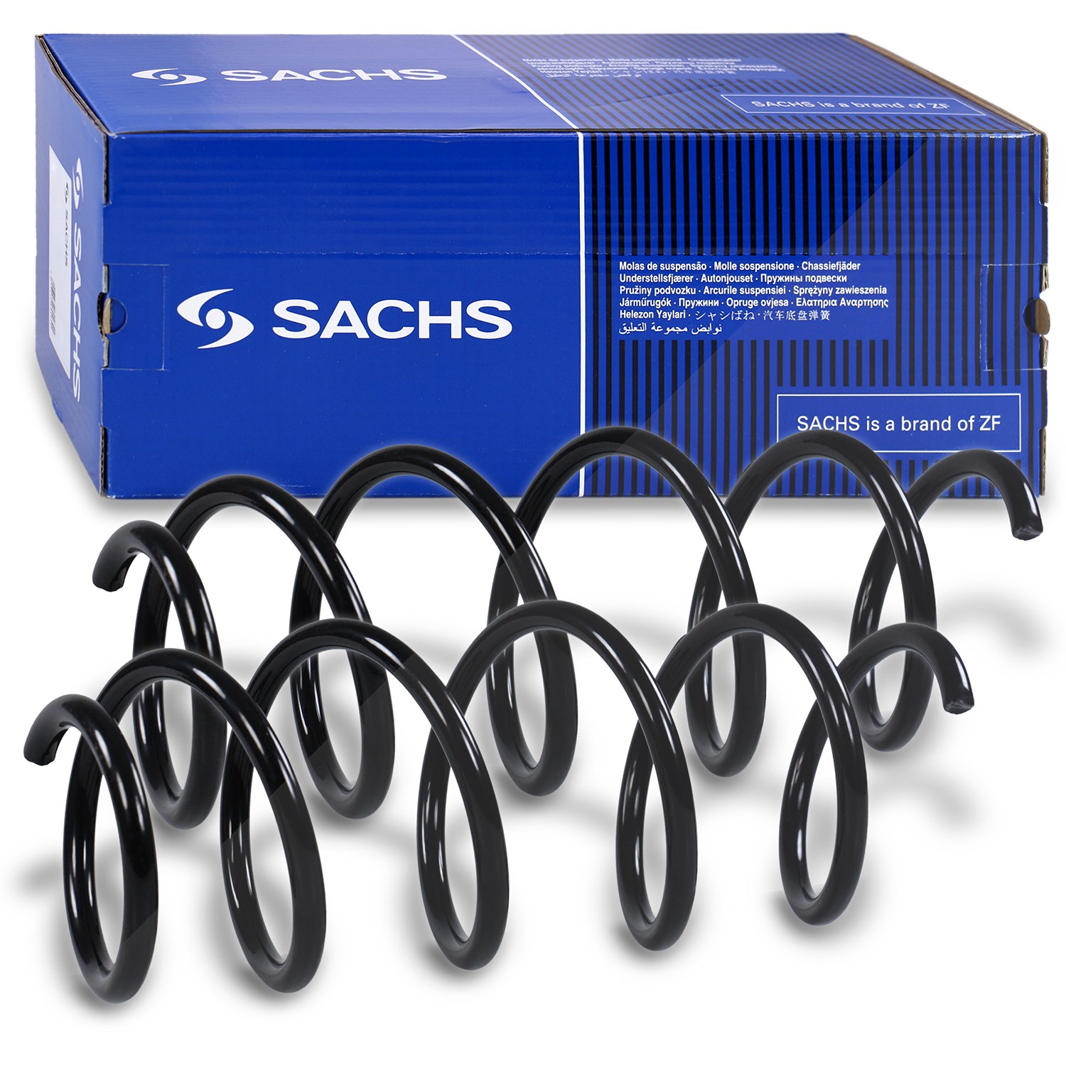 Sachs 2x Fahrwerksfeder vorne [Hersteller-Nr. 998727] für Opel