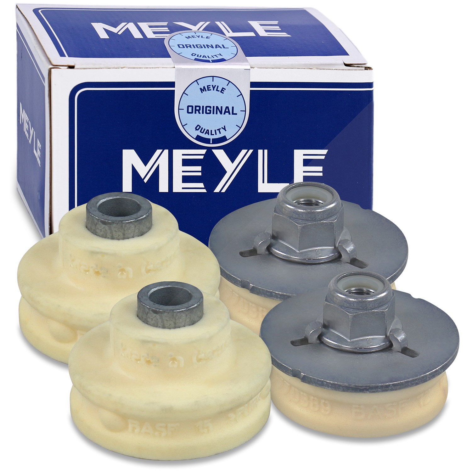 Meyle 2x Reparatursatz, Federbeinstützlager hinten [Hersteller-Nr. 3147410004] für BMW