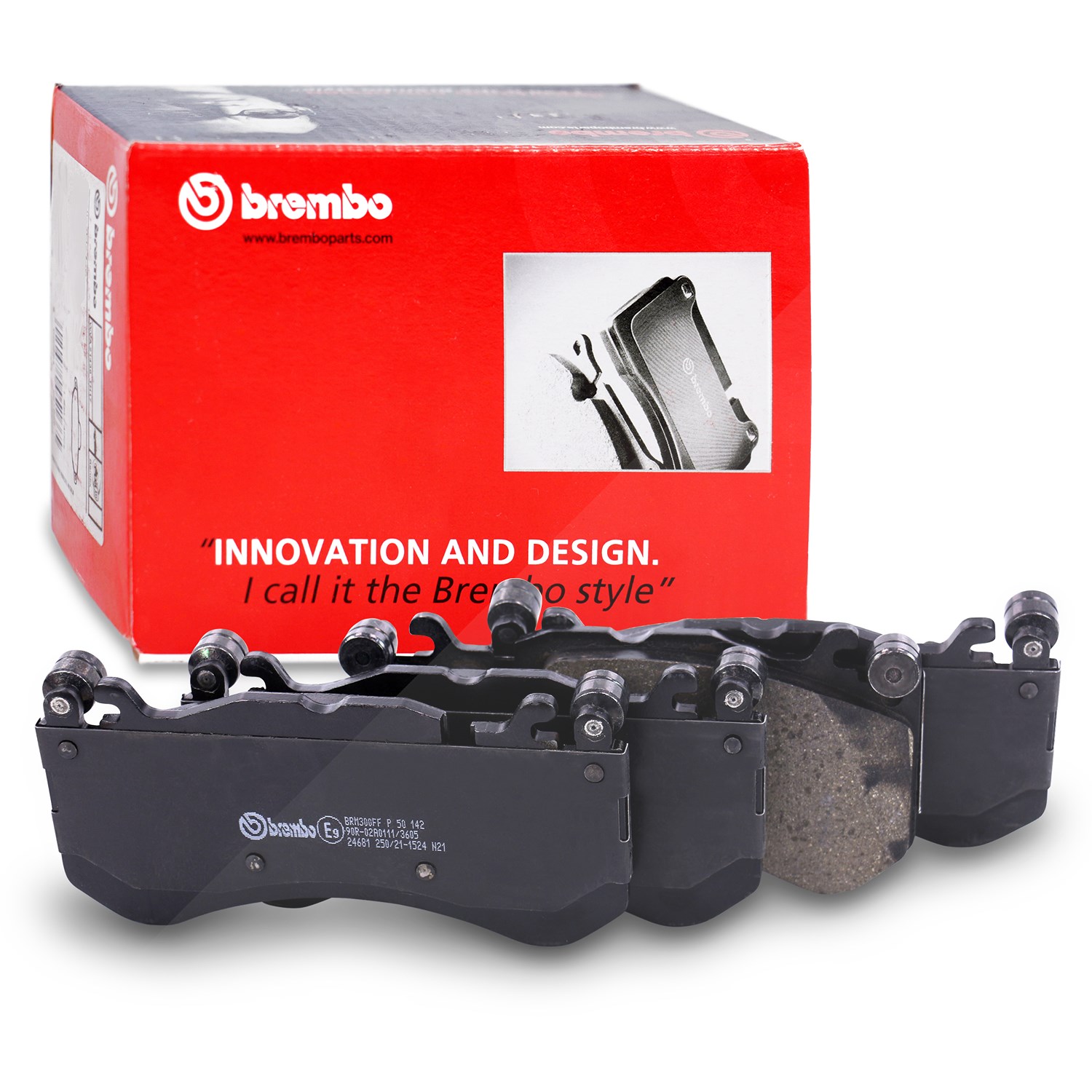 Brembo Bremsbelagsatz vorne [Hersteller-Nr. P50142] für Mercedes-Benz, Puch