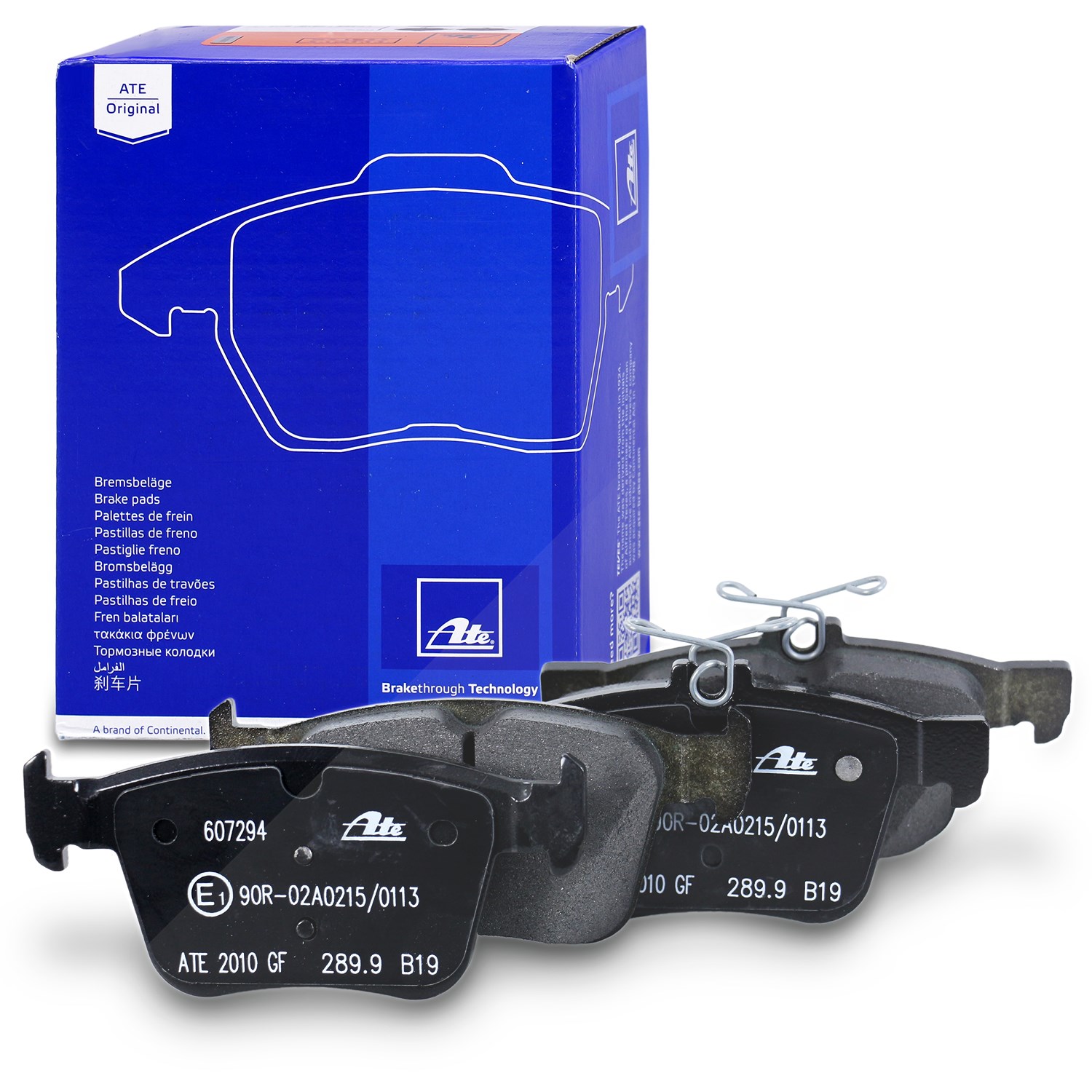 Ate Bremsbelagsatz hinten [Hersteller-Nr. 13.0460-7294.2] für Cupra, Audi, VW, Skoda, Seat