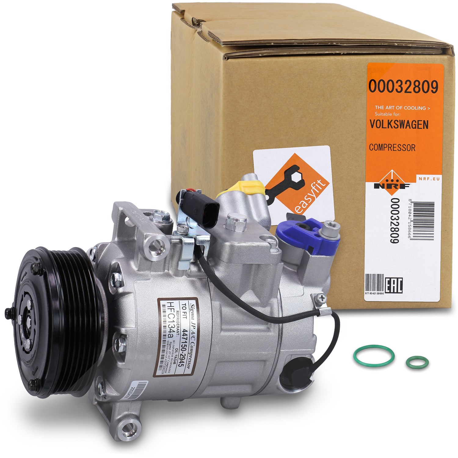 Nrf Kompressor 6SEU14 [Hersteller-Nr. 32809] für VW