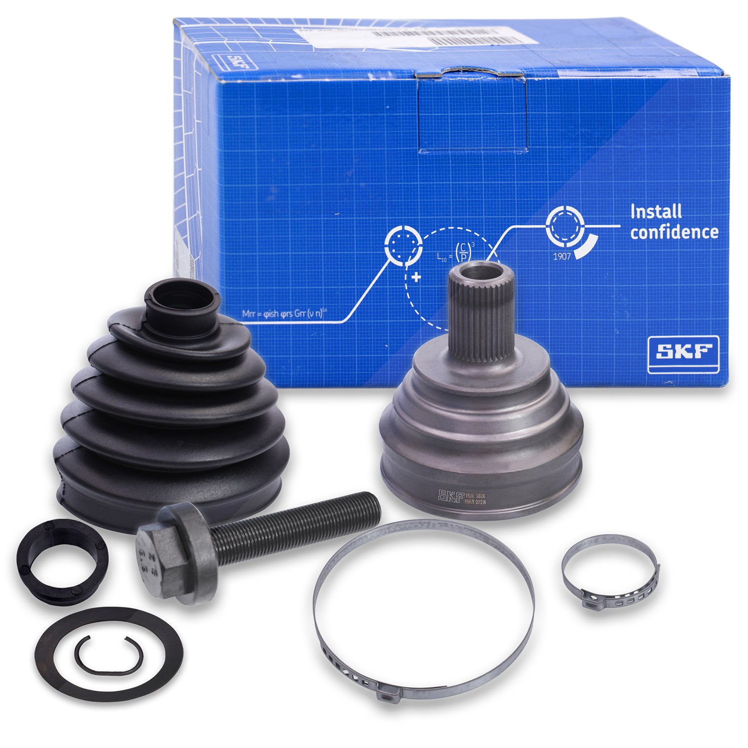 Skf Gelenksatz, Antriebswelle [Hersteller-Nr. VKJA3026] für Seat, Renault, Skoda, Audi, VW