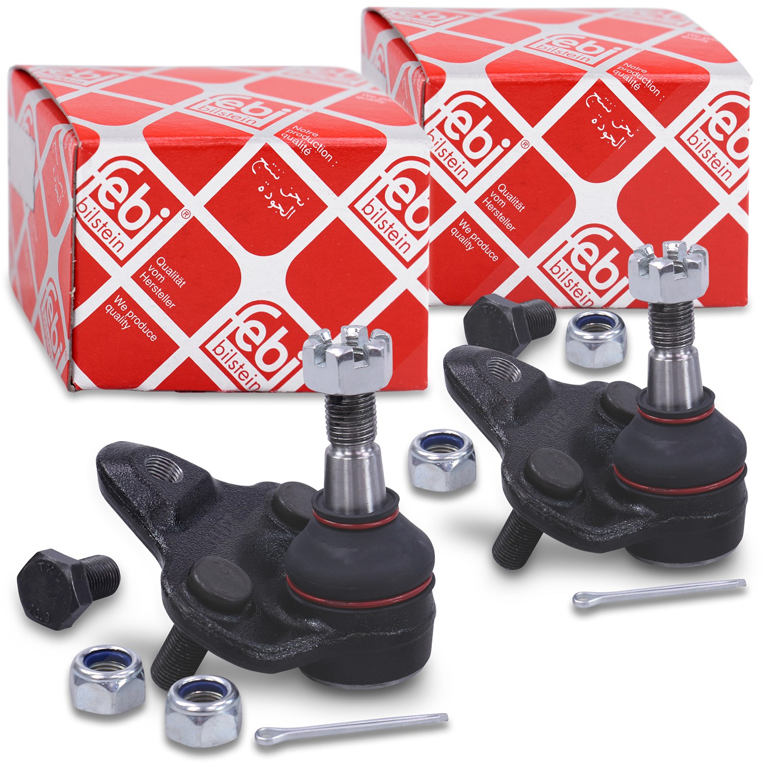 Febi Bilstein 2x Trag-/Führungsgelenk [Hersteller-Nr. 23111] für Toyota