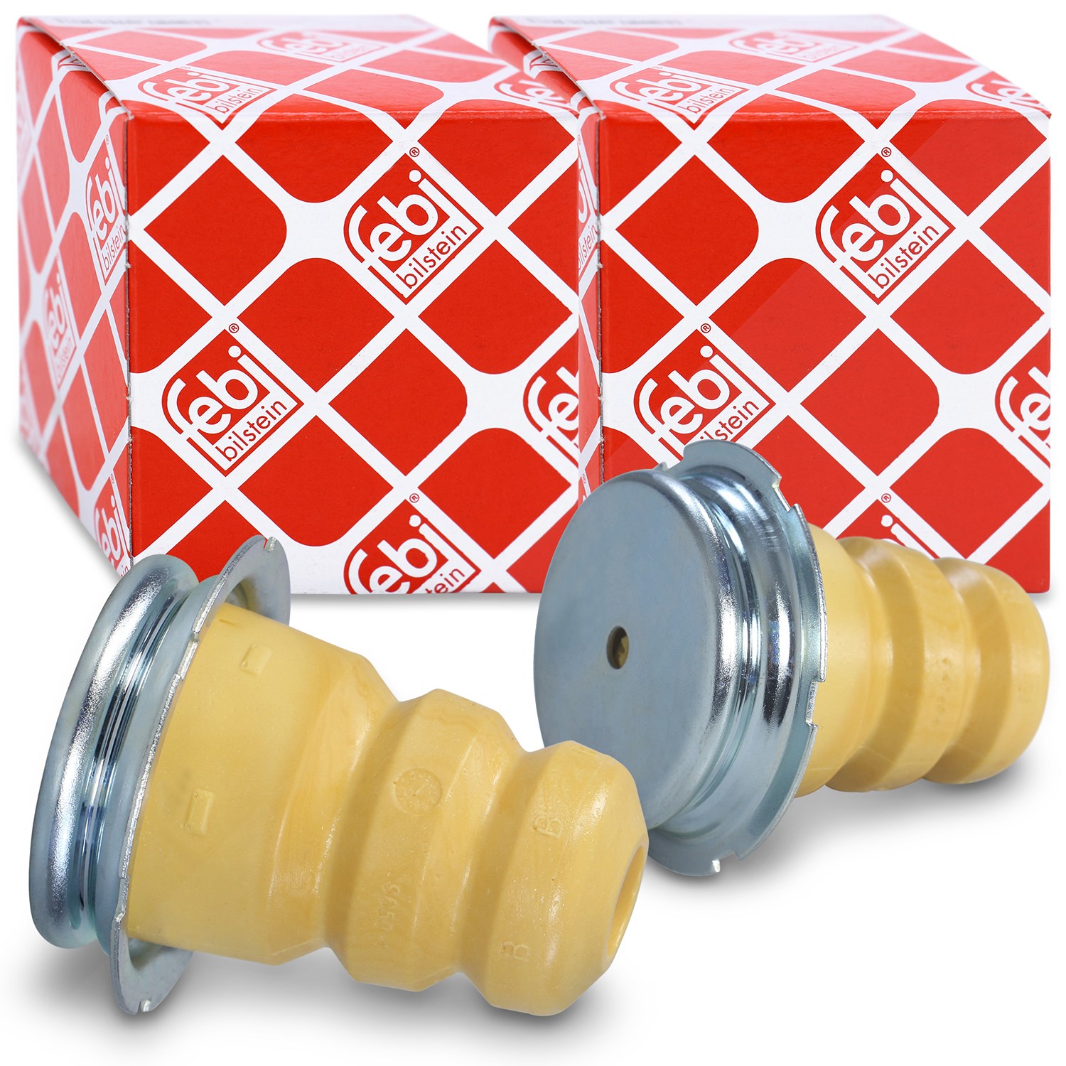 Febi Bilstein 2x Anschlagpuffer, Federung hinten [Hersteller-Nr. 40696] für VW
