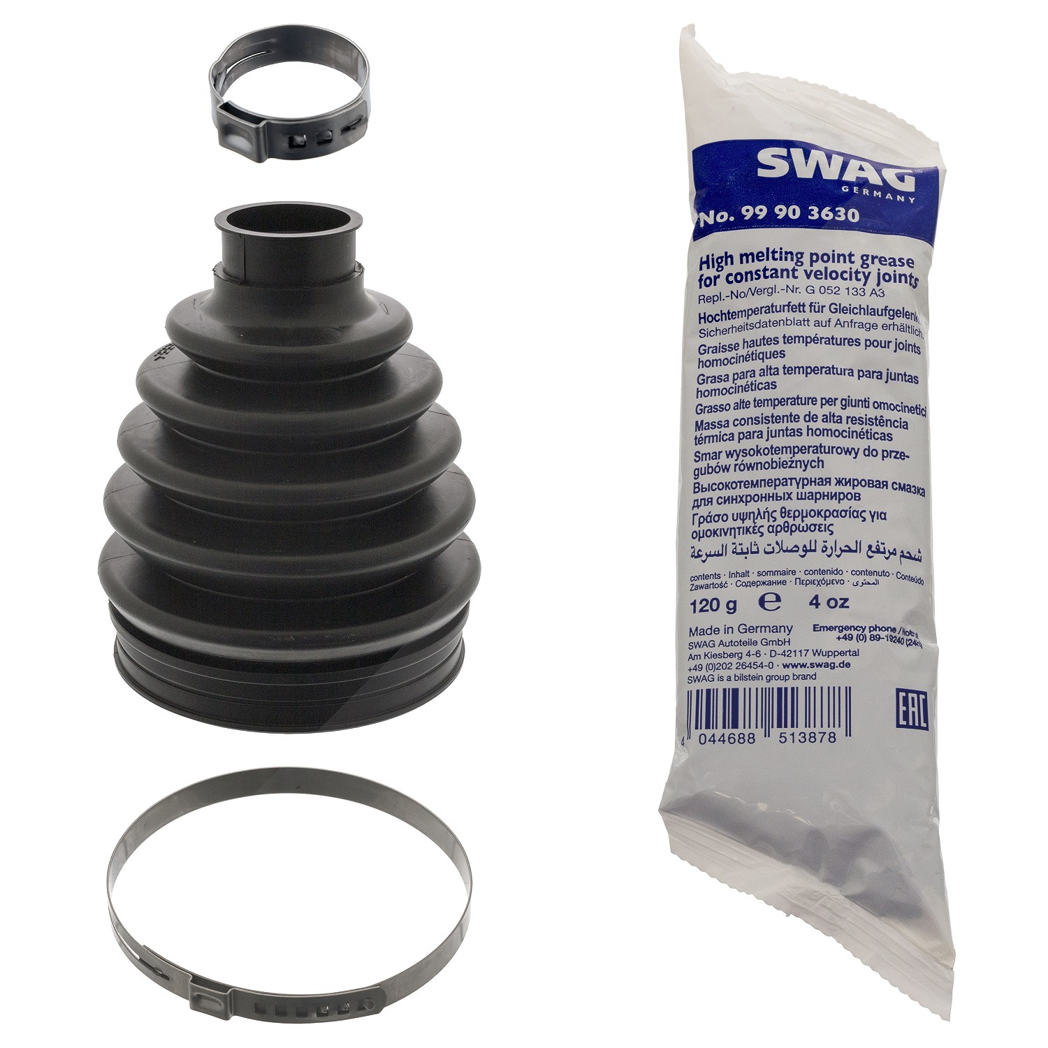 Swag Faltenbalgsatz, Antriebswelle [Hersteller-Nr. 10948928] für Mercedes-Benz