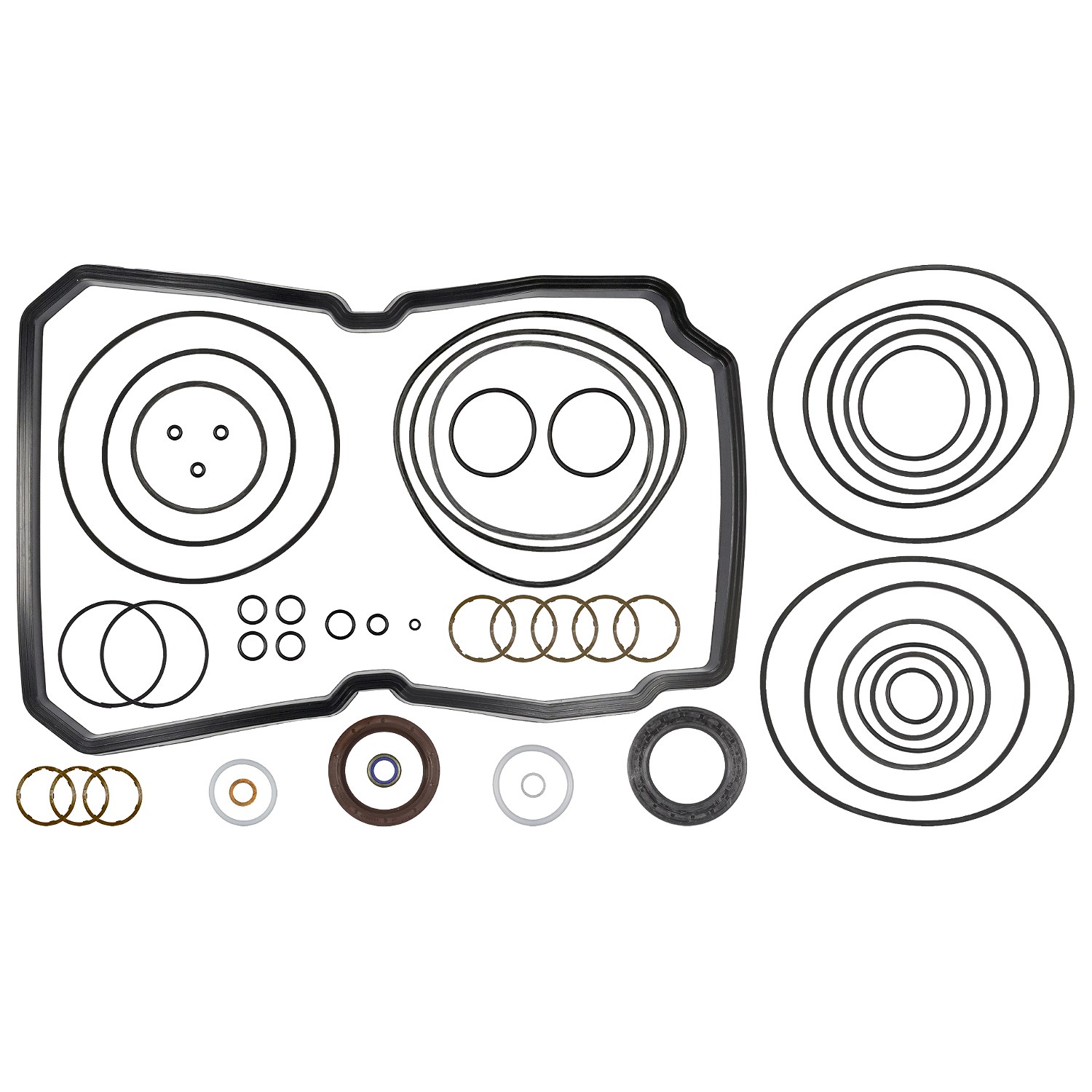 Swag Dichtungssatz, Automatikgetriebe [Hersteller-Nr. 10914686] für Mercedes-Benz, Chrysler
