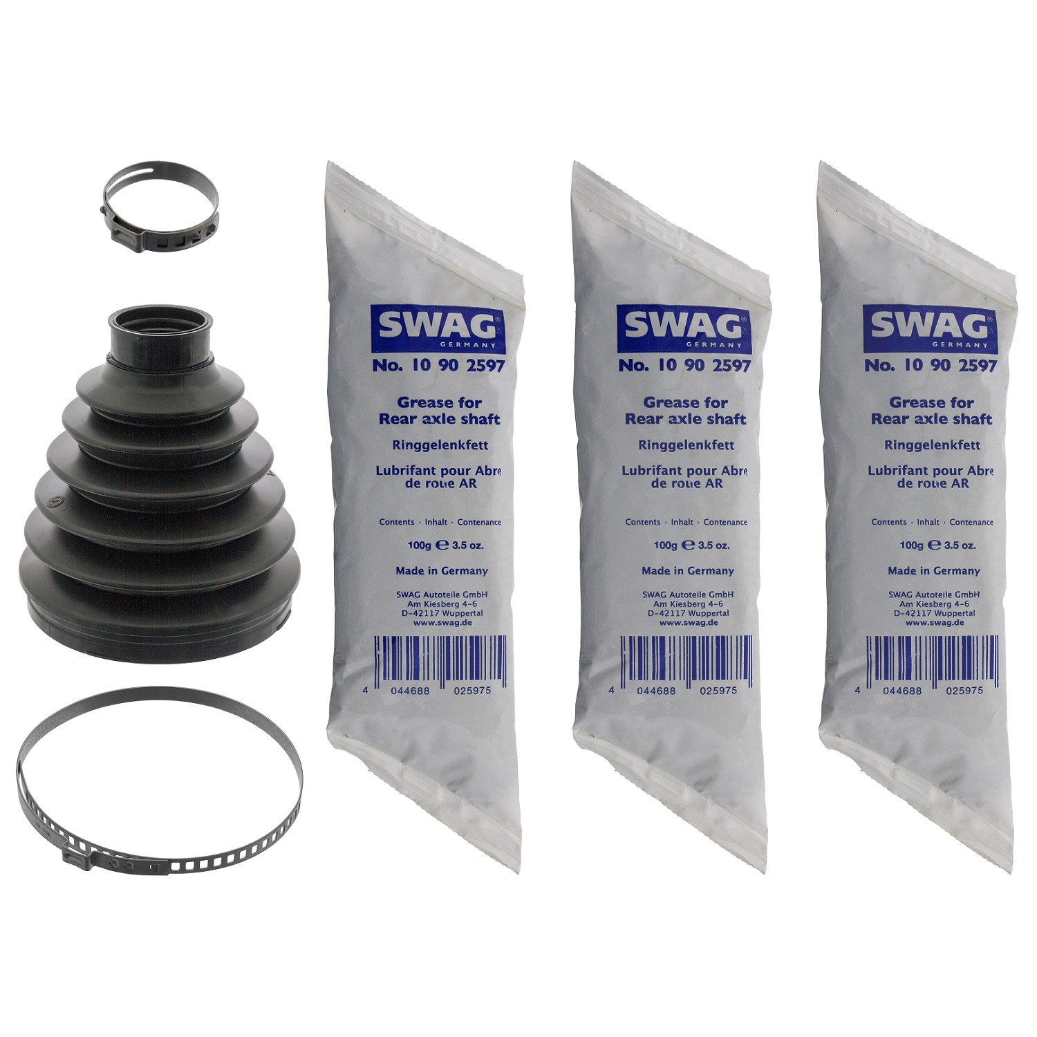 Swag Faltenbalgsatz, Antriebswelle [Hersteller-Nr. 10938819] für Mercedes-Benz
