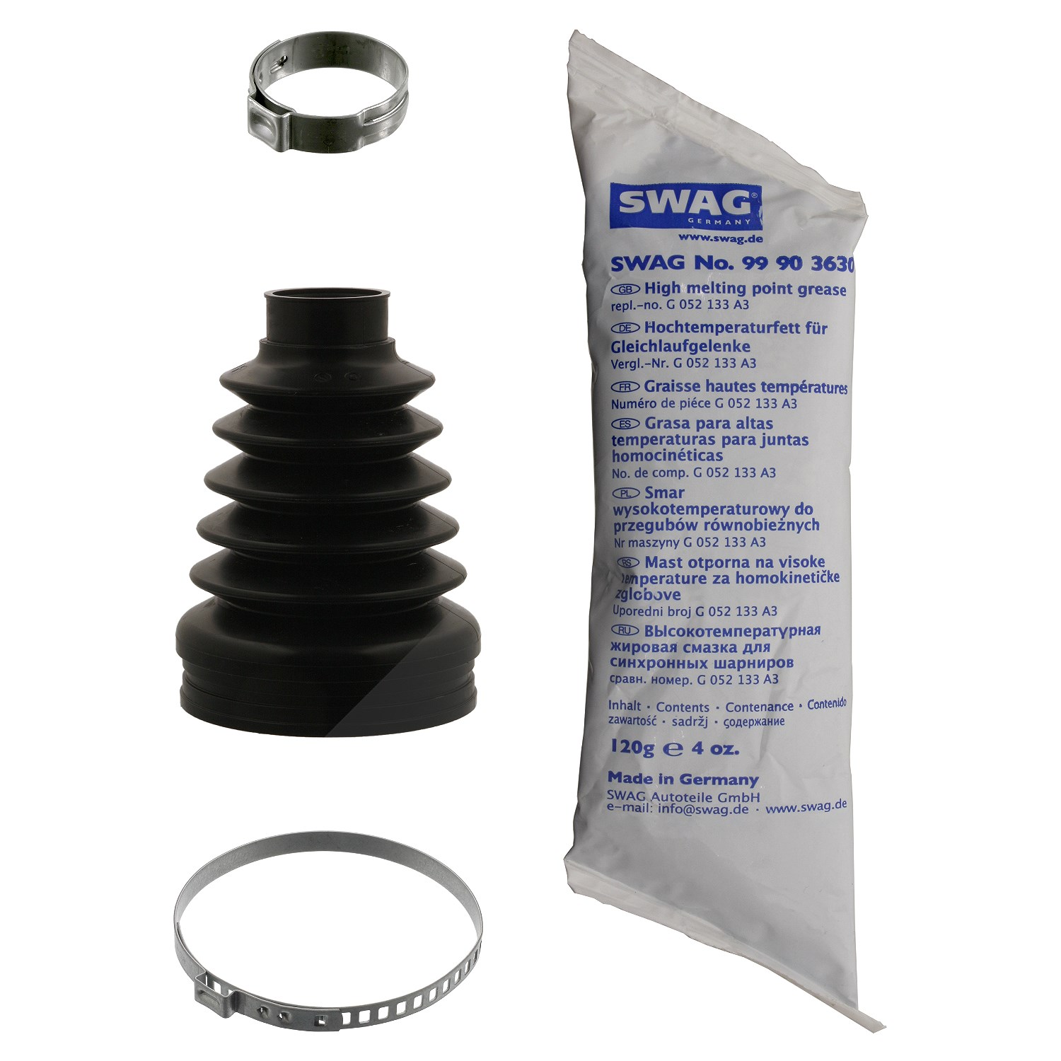 Swag Faltenbalgsatz, Antriebswelle [Hersteller-Nr. 32938351] für Audi, Skoda, Seat, VW