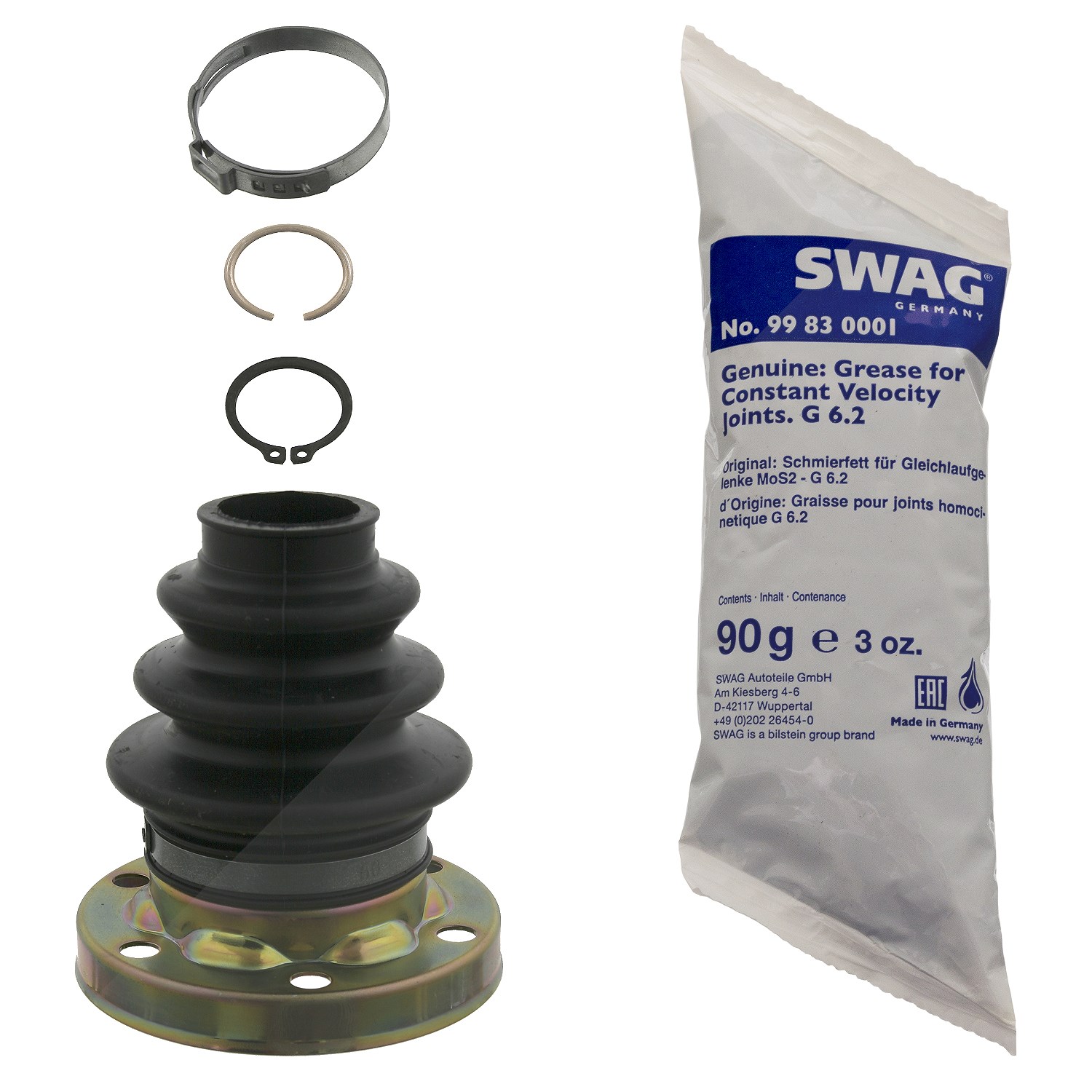Swag Faltenbalgsatz, Antriebswelle [Hersteller-Nr. 20926945] für BMW
