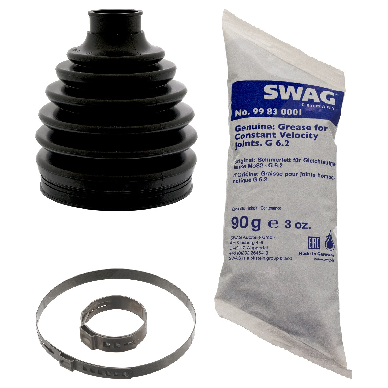 Swag Faltenbalgsatz, Antriebswelle [Hersteller-Nr. 30948816] für Seat, Cupra, Audi, Ford, Skoda, VW