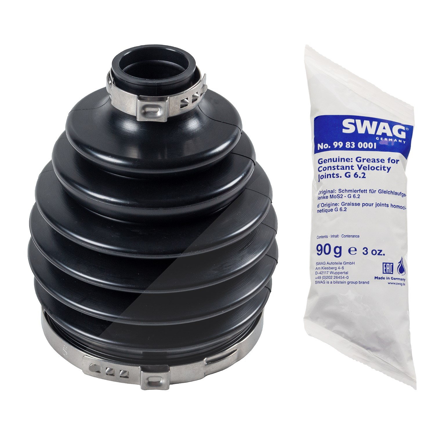 Swag Faltenbalgsatz, Antriebswelle [Hersteller-Nr. 33101678] für Ford