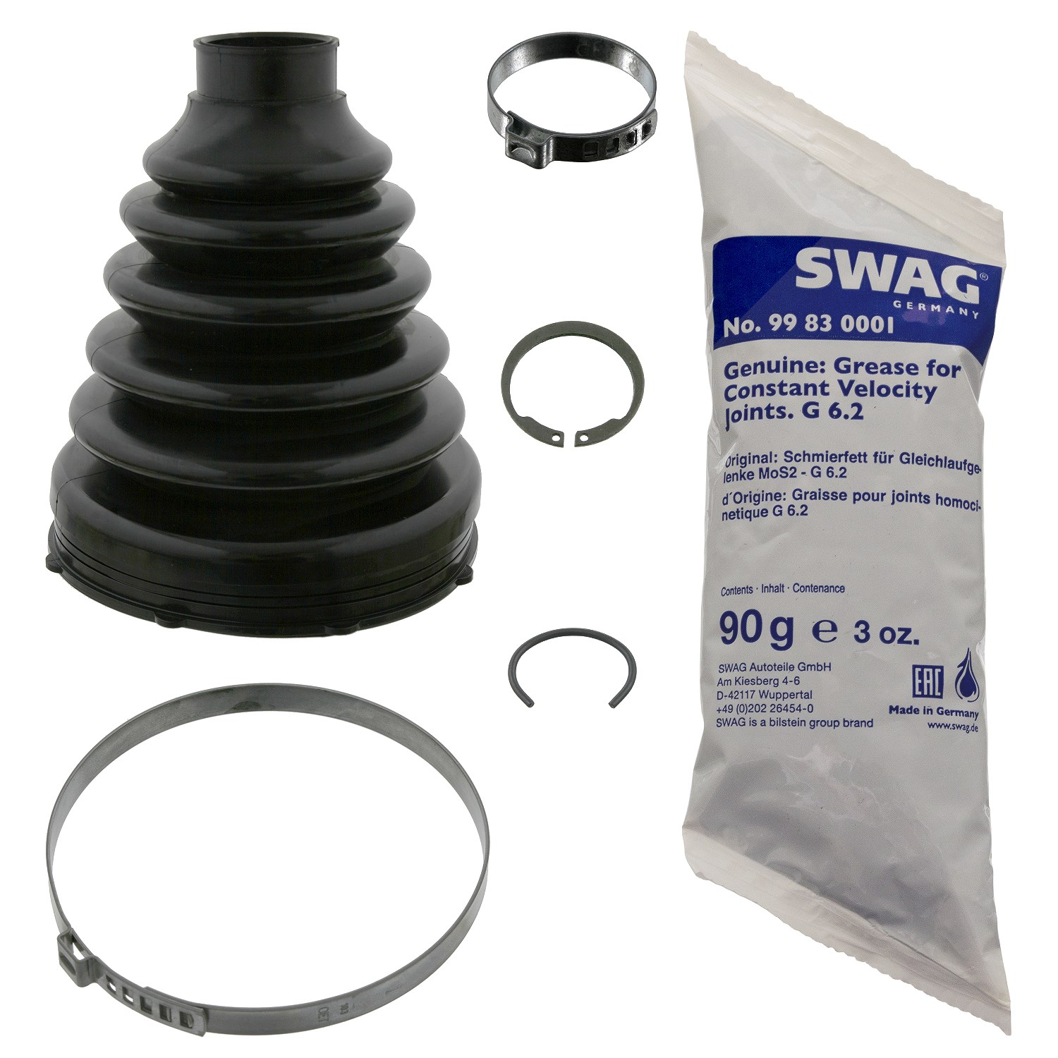 Swag Faltenbalgsatz, Antriebswelle [Hersteller-Nr. 20924031] für BMW