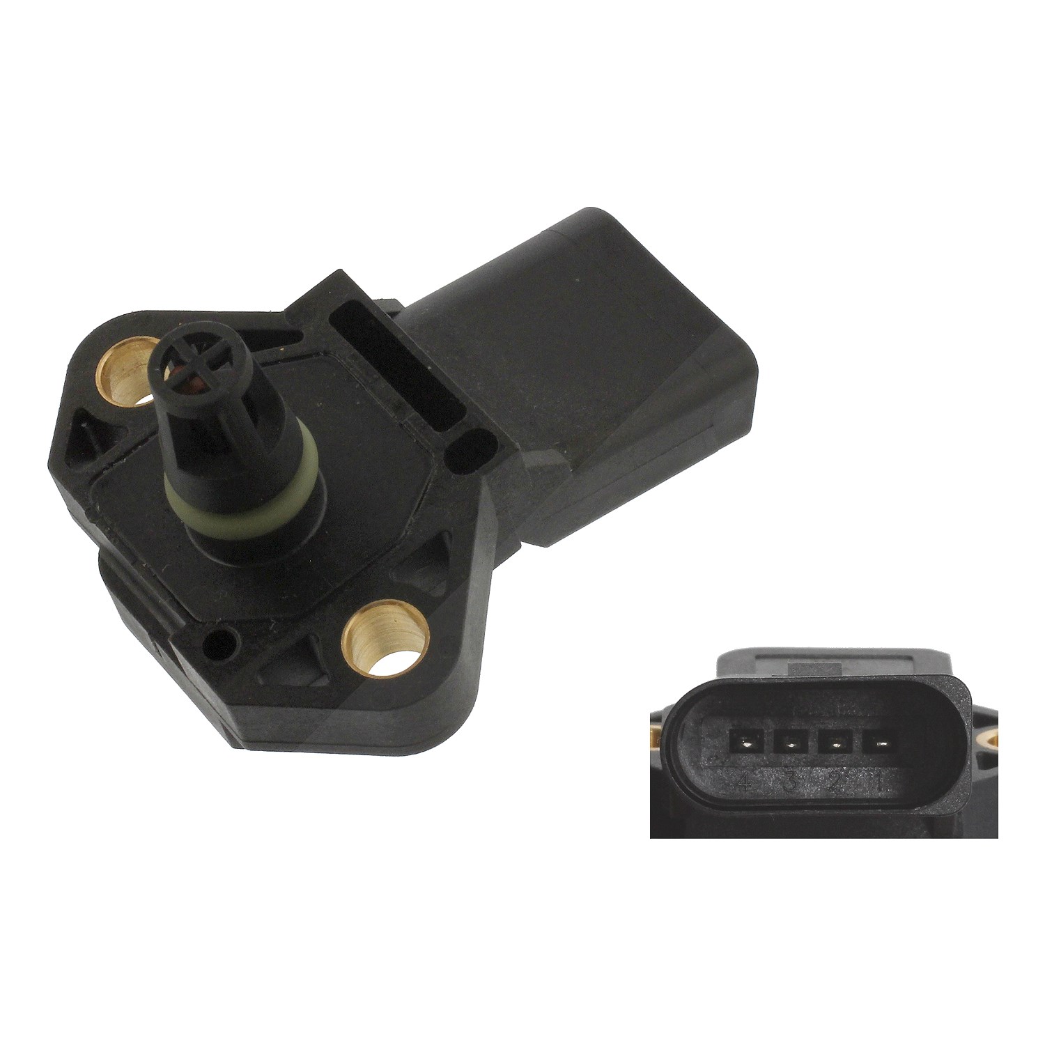 Swag Sensor, Ladedruck [Hersteller-Nr. 30936116] für VW, Skoda, Ford, Mitsubishi, Seat, Audi