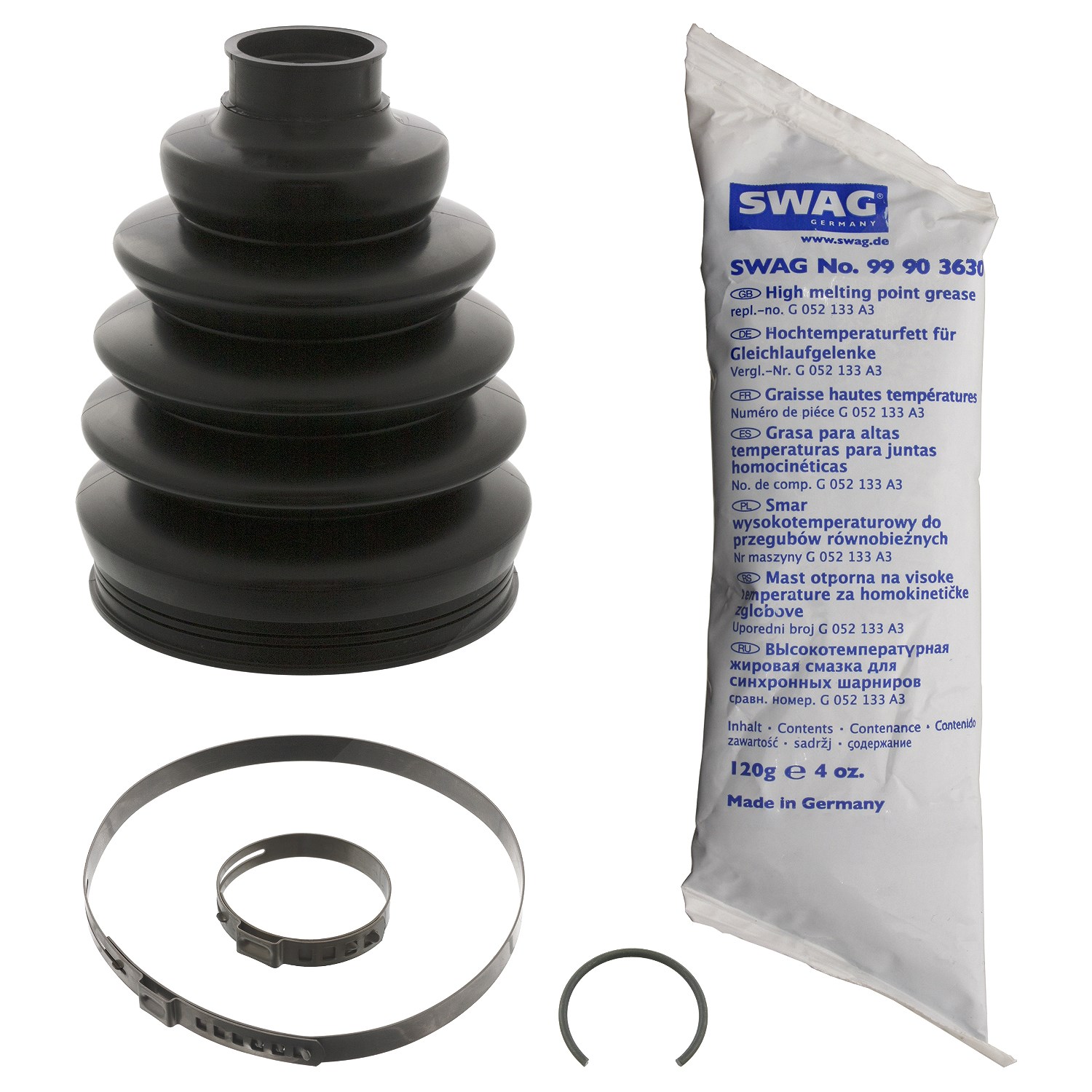 Swag Faltenbalgsatz, Antriebswelle [Hersteller-Nr. 30945947] für Audi, VW, Renault, Volvo, Seat