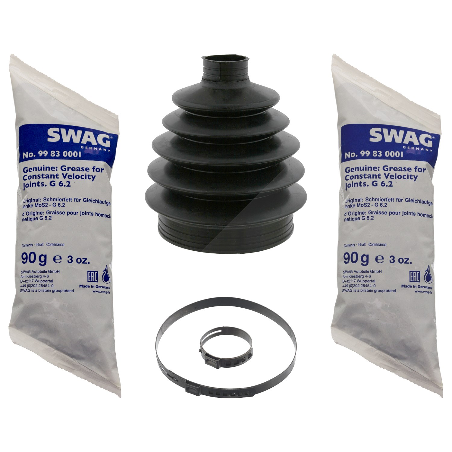 Swag Faltenbalgsatz, Antriebswelle [Hersteller-Nr. 40921245] für Saab, Opel, Vauxhall