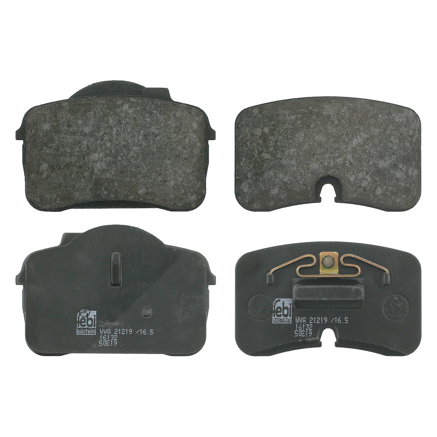 Swag Bremsbelagsatz, Scheibenbremse [Hersteller-Nr. 30916132] für Audi
