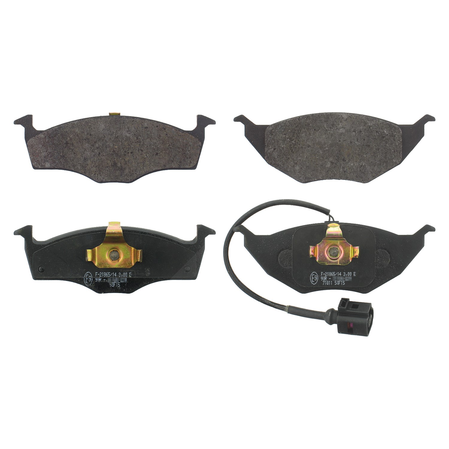 Swag Bremsbelagsatz, Scheibenbremse [Hersteller-Nr. 30916620] für Audi