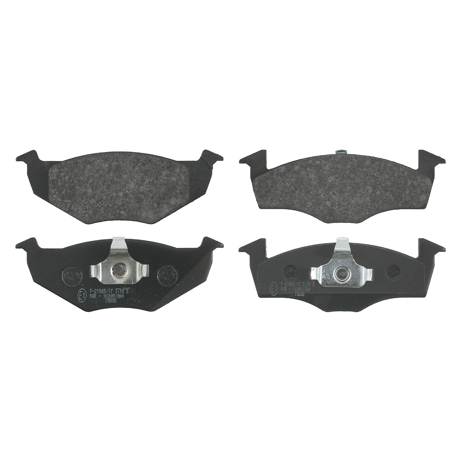 Swag Bremsbelagsatz, Scheibenbremse [Hersteller-Nr. 30916044] für Seat, Skoda, VW