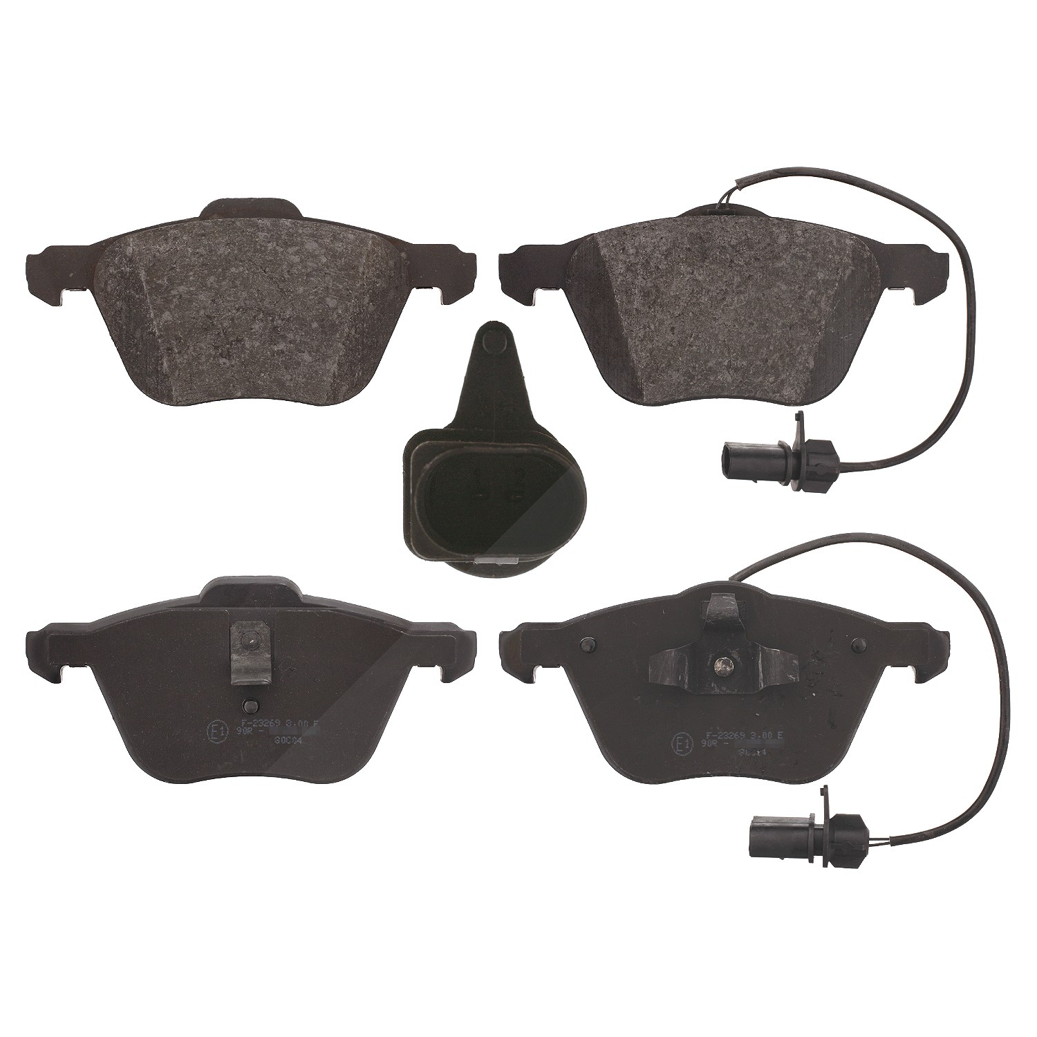 Swag Bremsbelagsatz, Scheibenbremse [Hersteller-Nr. 30916629] für Ford, VW, Seat