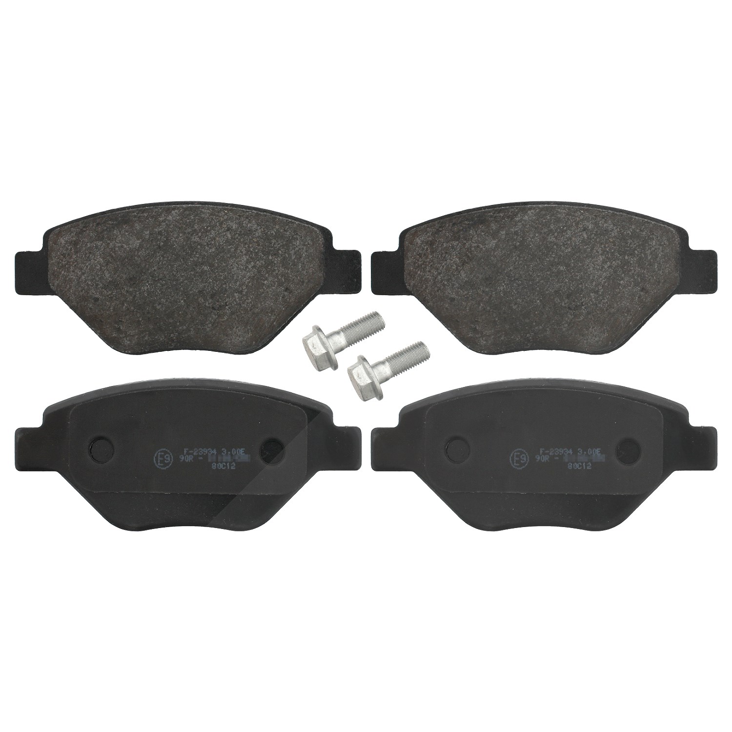 Swag Bremsbelagsatz, Scheibenbremse [Hersteller-Nr. 60916623] für Renault