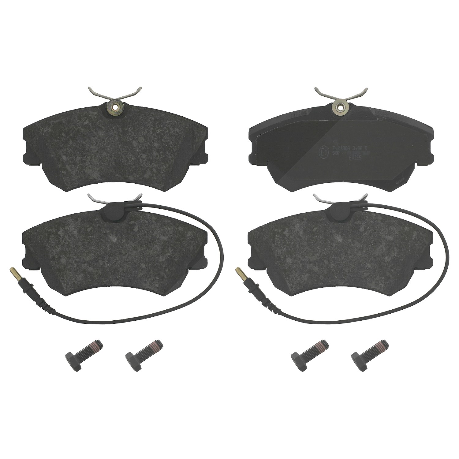 Swag Bremsbelagsatz, Scheibenbremse [Hersteller-Nr. 60916543] für Renault