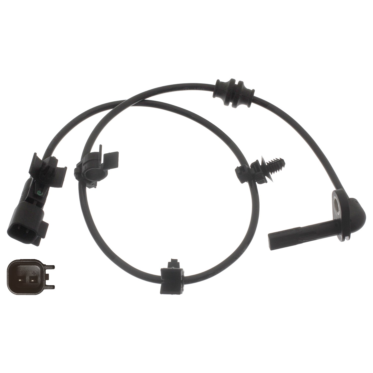 Swag Sensor, Raddrehzahl [Hersteller-Nr. 40940476] für Opel, Chevrolet, Vauxhall