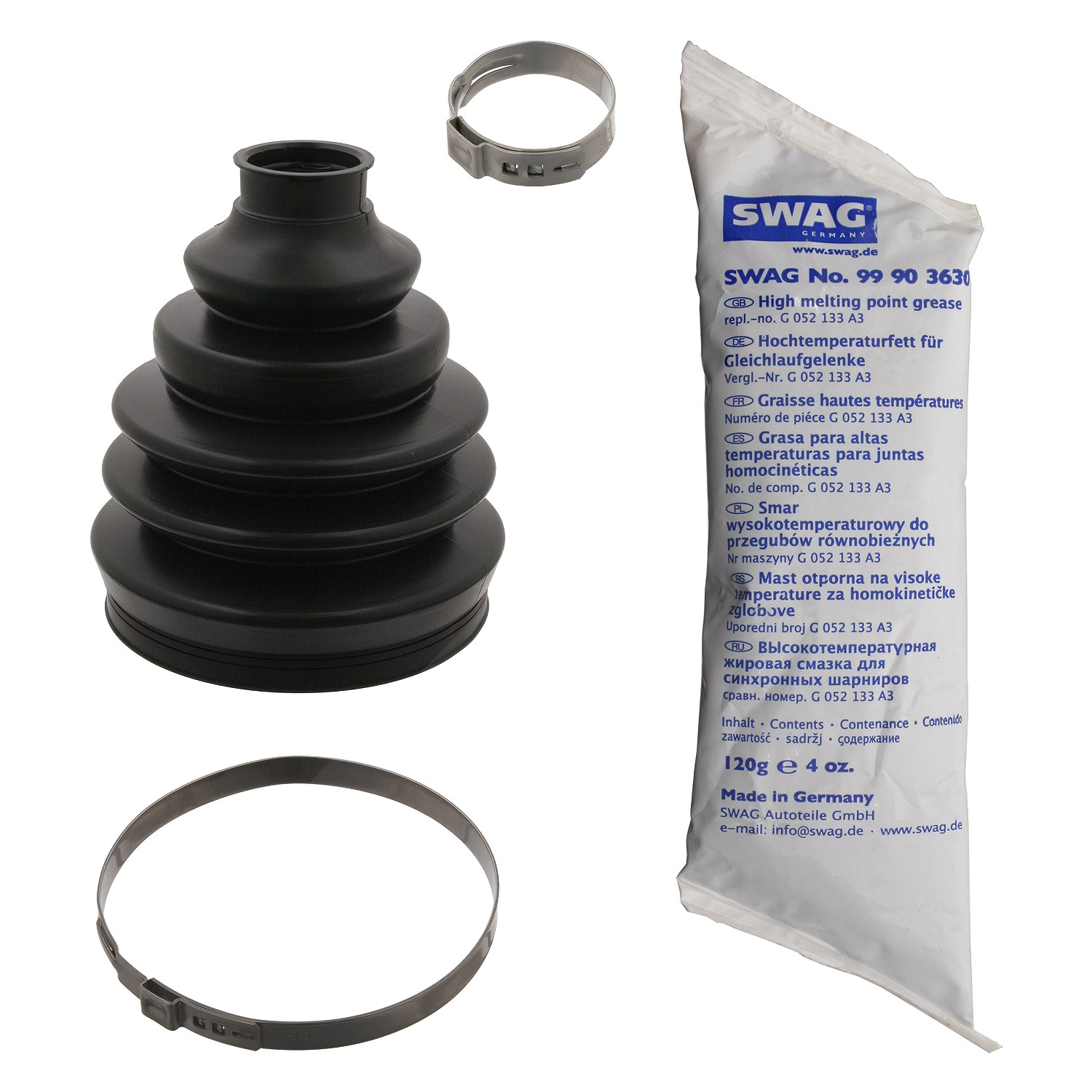 Swag Faltenbalgsatz, Antriebswelle [Hersteller-Nr. 30936190] für VW, Cupra, Audi, Porsche, Seat, Skoda