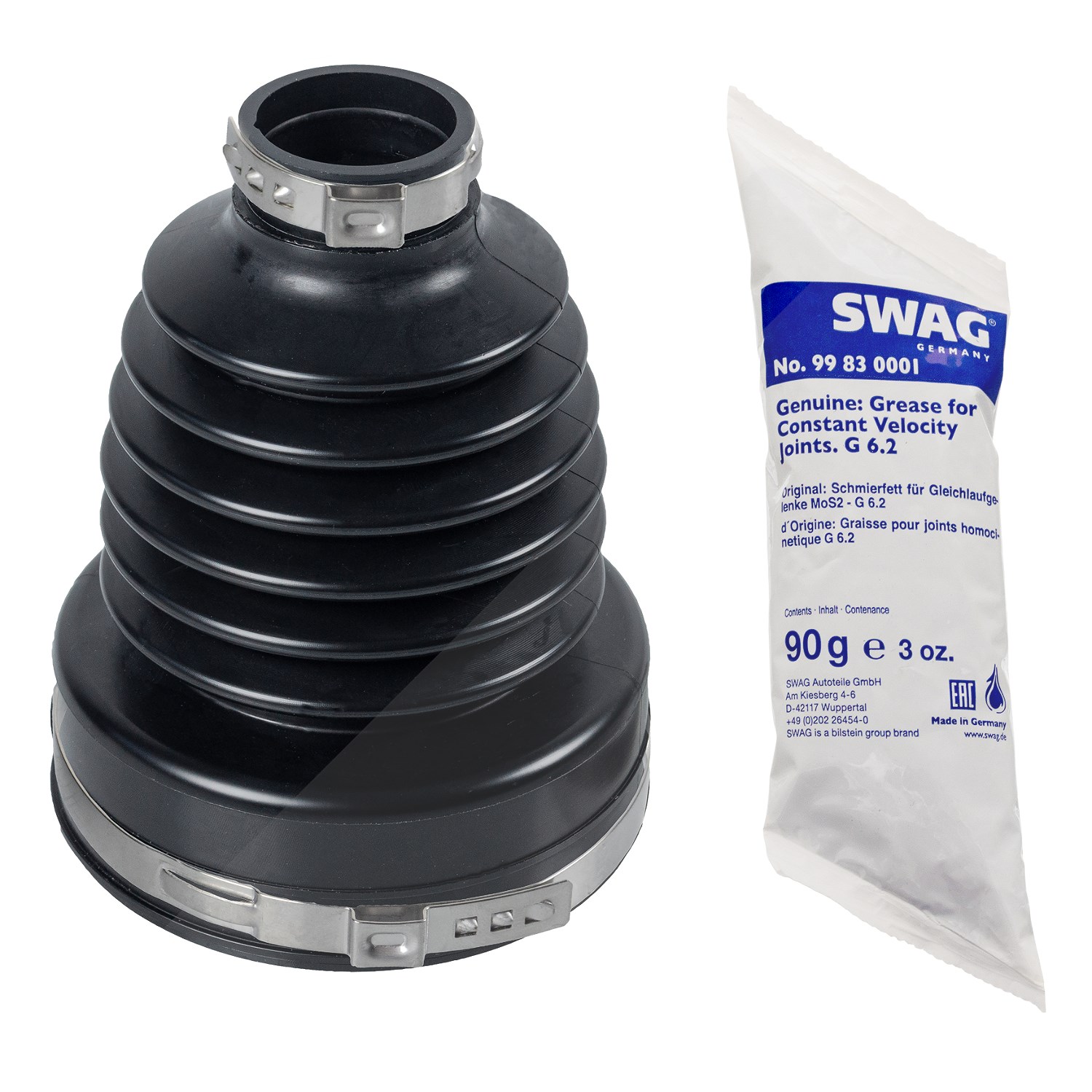 Swag Faltenbalgsatz, Antriebswelle [Hersteller-Nr. 33101862] für Ford