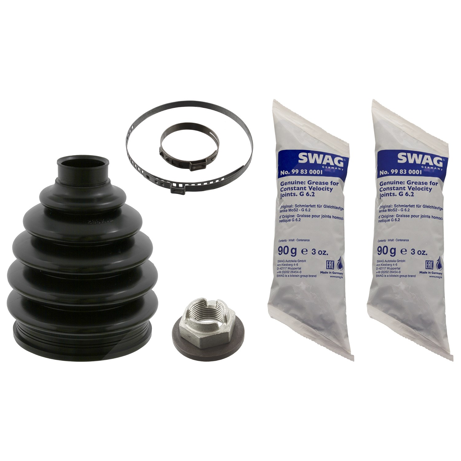 Swag Faltenbalgsatz, Antriebswelle [Hersteller-Nr. 50922980] für Ford