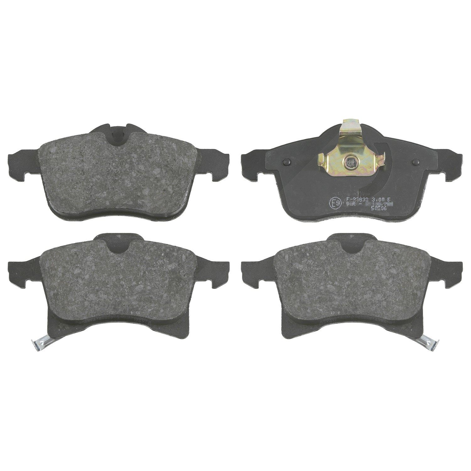 Swag Bremsbelagsatz, Scheibenbremse [Hersteller-Nr. 40916491] für Opel, Vauxhall