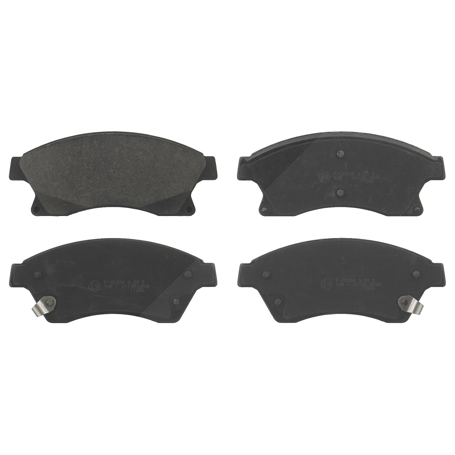 Swag Bremsbelagsatz, Scheibenbremse [Hersteller-Nr. 40916789] für Vauxhall, Chevrolet, Opel
