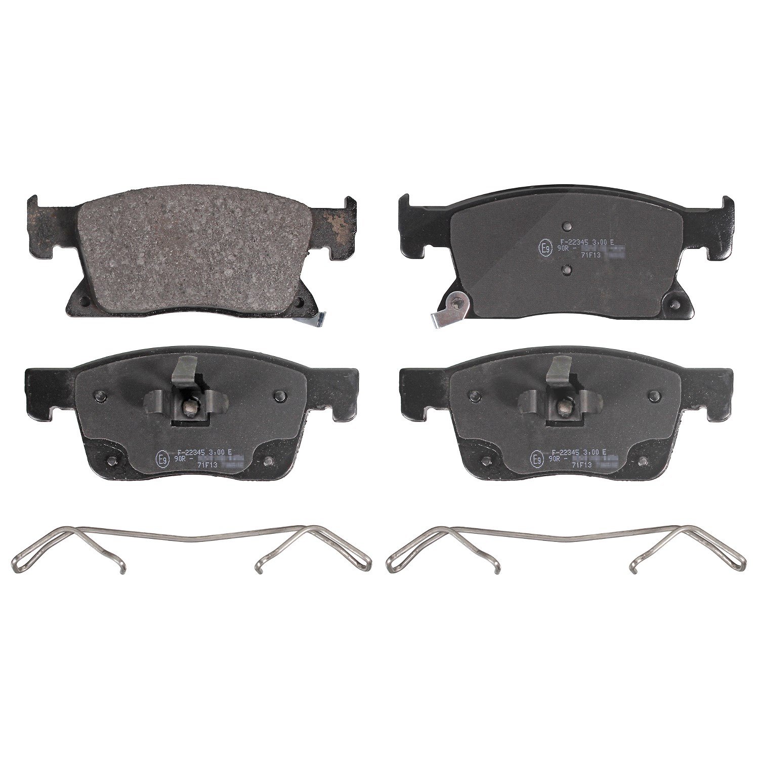 Swag Bremsbelagsatz, Scheibenbremse [Hersteller-Nr. 40916914] für Vauxhall, Opel