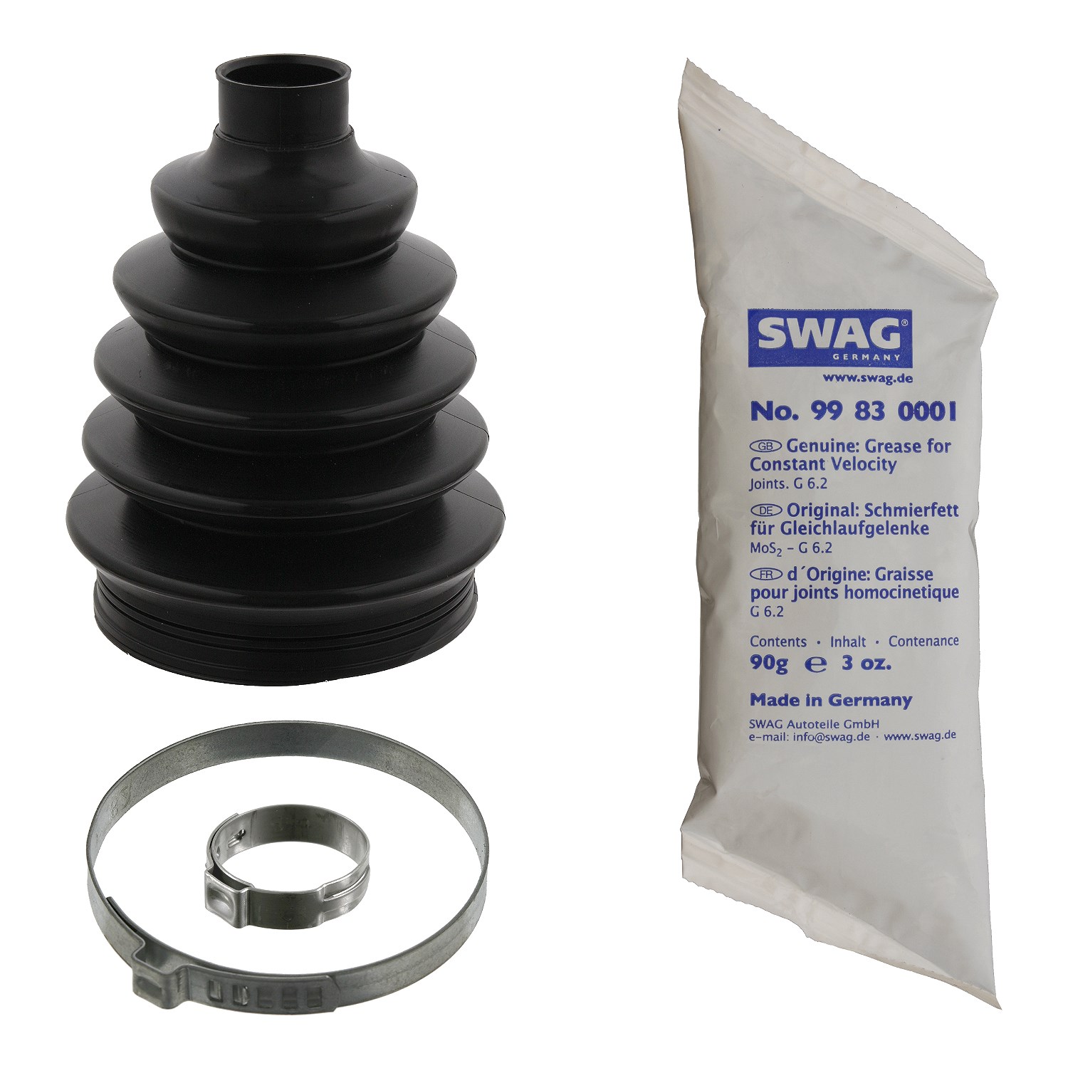 Swag Faltenbalgsatz, Antriebswelle [Hersteller-Nr. 40931688] für Renault, Vauxhall, Opel, Peugeot, Nissan, Citroën