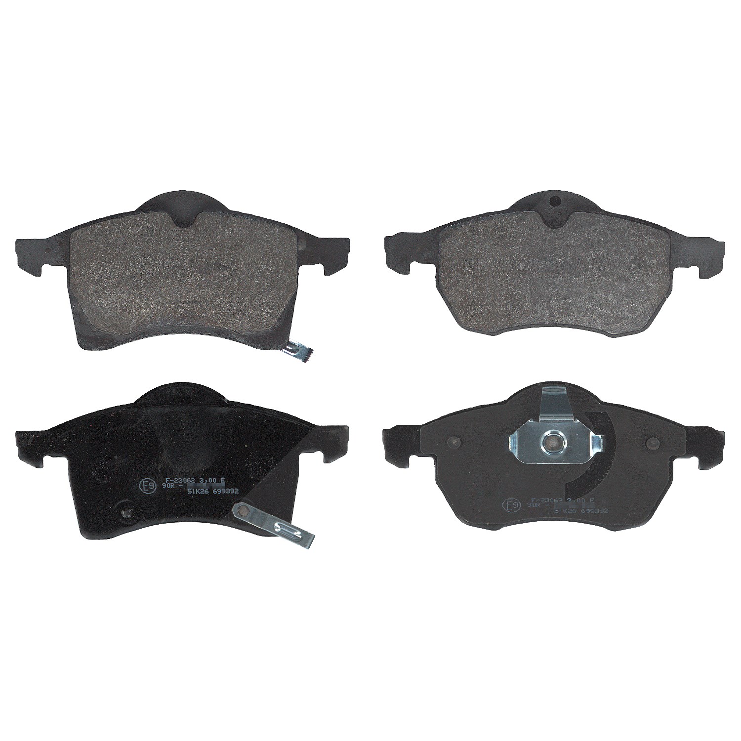Swag Bremsbelagsatz, Scheibenbremse [Hersteller-Nr. 40916232] für Chevrolet, Opel, Vauxhall
