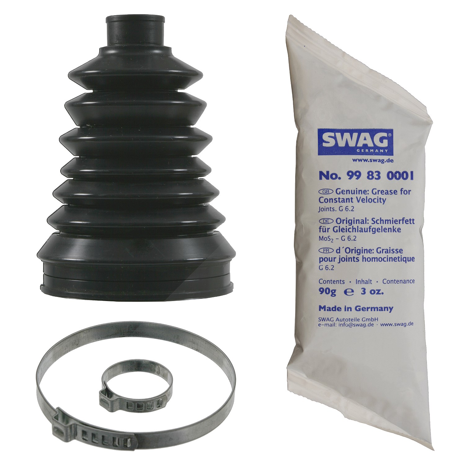 Swag Faltenbalgsatz, Antriebswelle [Hersteller-Nr. 62917793] für Peugeot, Citroën